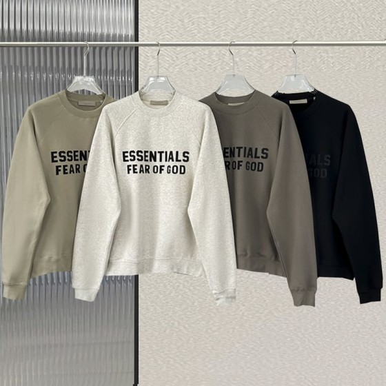 Fear of God Essentials Front Logo Crewneck Sweatshirt
